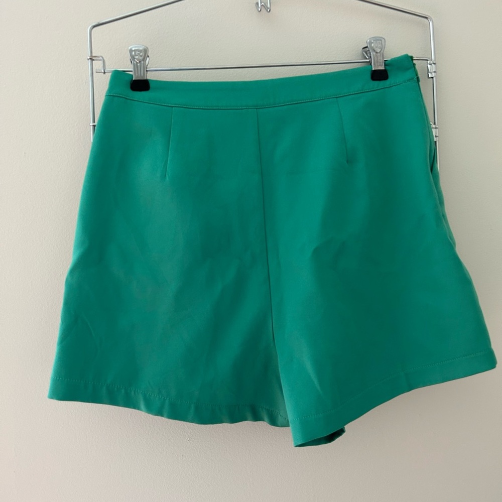 Green shorts